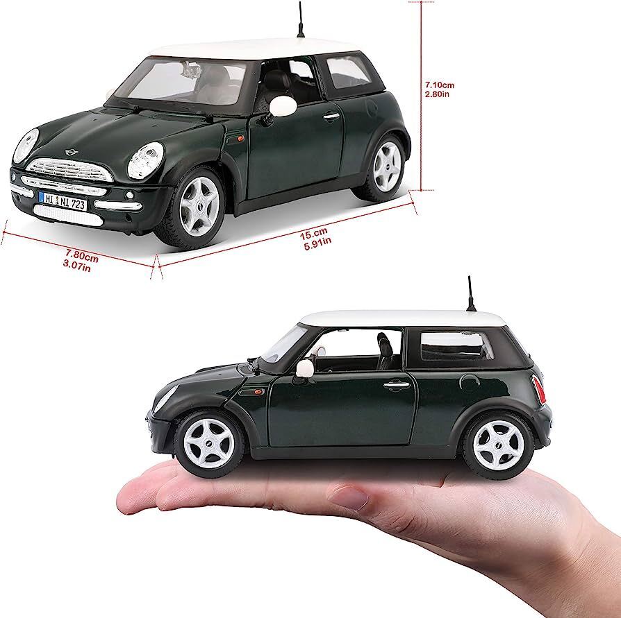 Maisto Special Edition 1:24 Mini Cooper Black - 31219