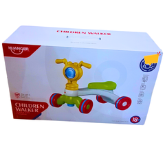 Huanger Children’s Walker - 4-Wheel Toddler Ride-On Toy for Balance & Coordination (18+ Months)