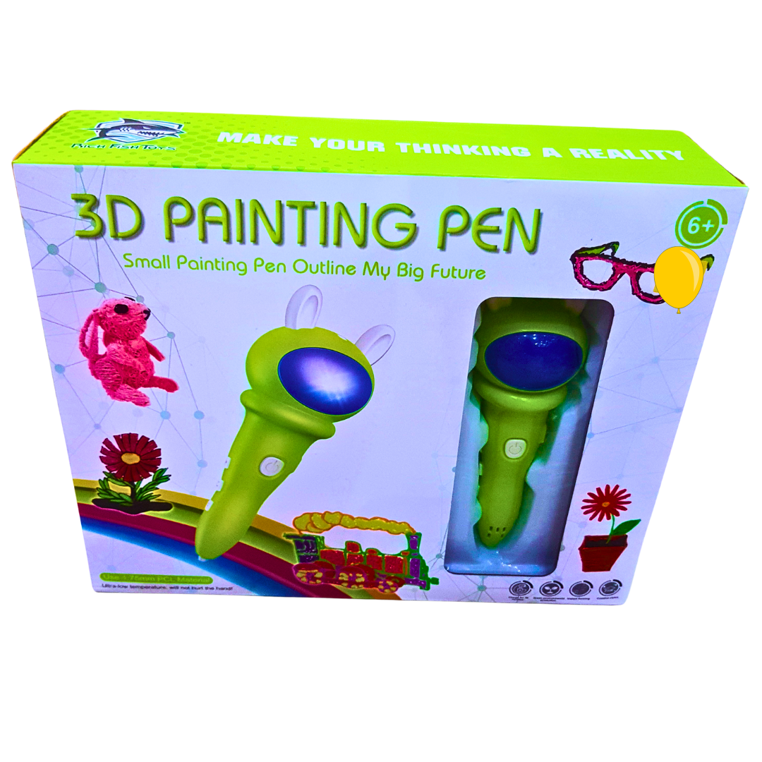 3D Painting Pen for Kids – Creative 3D Drawing & Crafting Tool | Fun & Safe for Ages 6+