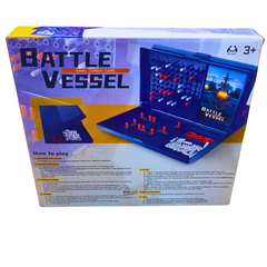 Battle Vessel Naval Combat Game – Classic Strategy Board Game for Kids & Families