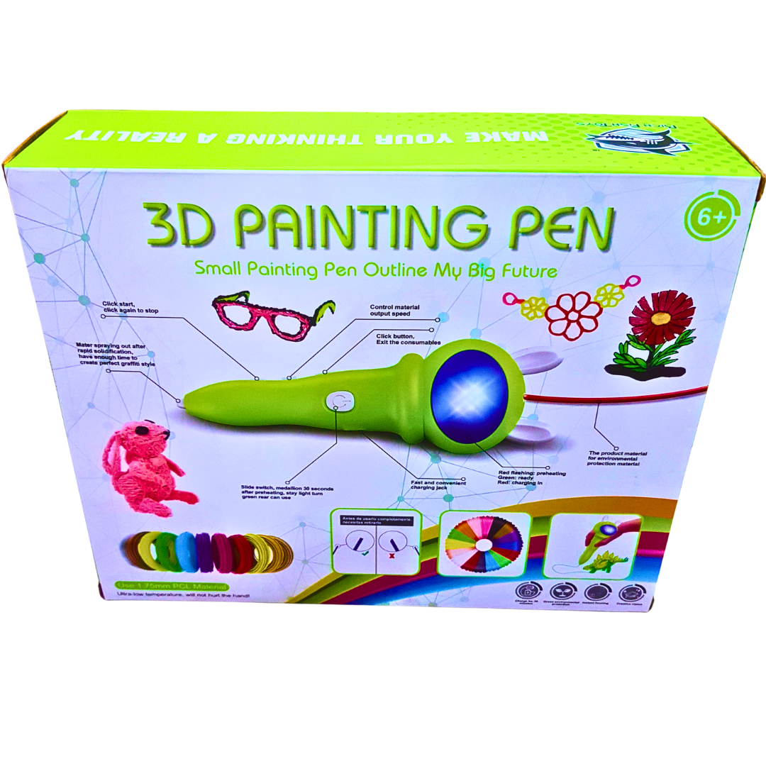 3D Painting Pen for Kids – Creative 3D Drawing & Crafting Tool | Fun & Safe for Ages 6+