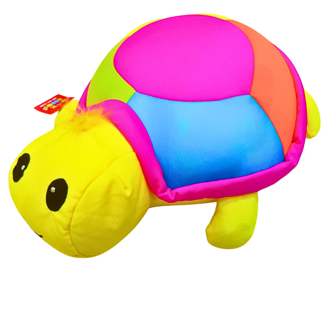 Colorful Turtle Plush Toy with Multicolored Shell – Soft and Fun Stuffed Animal for Kids