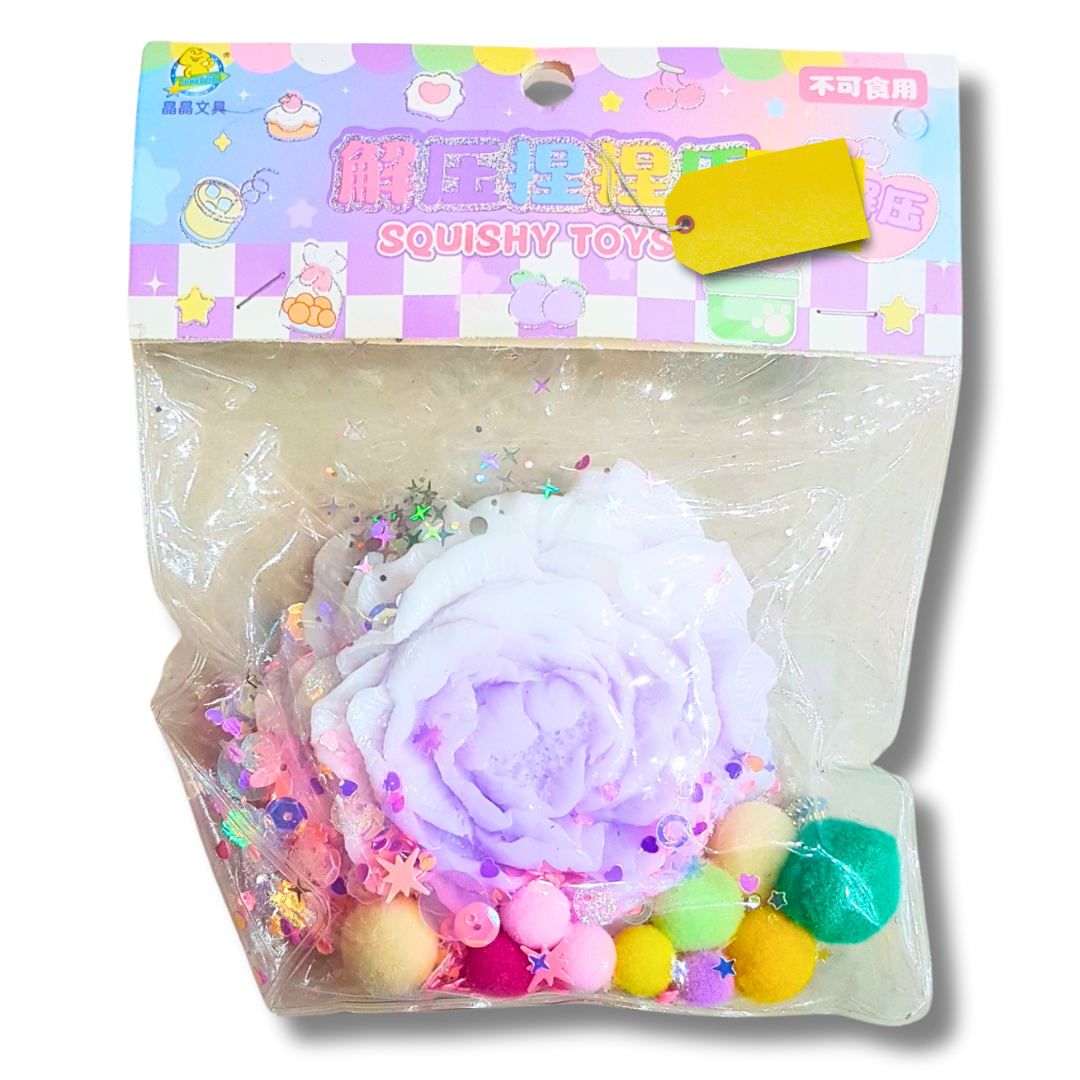 Soft Flower Squishy Toys – Sensory Fun & Stress Relief for Kids