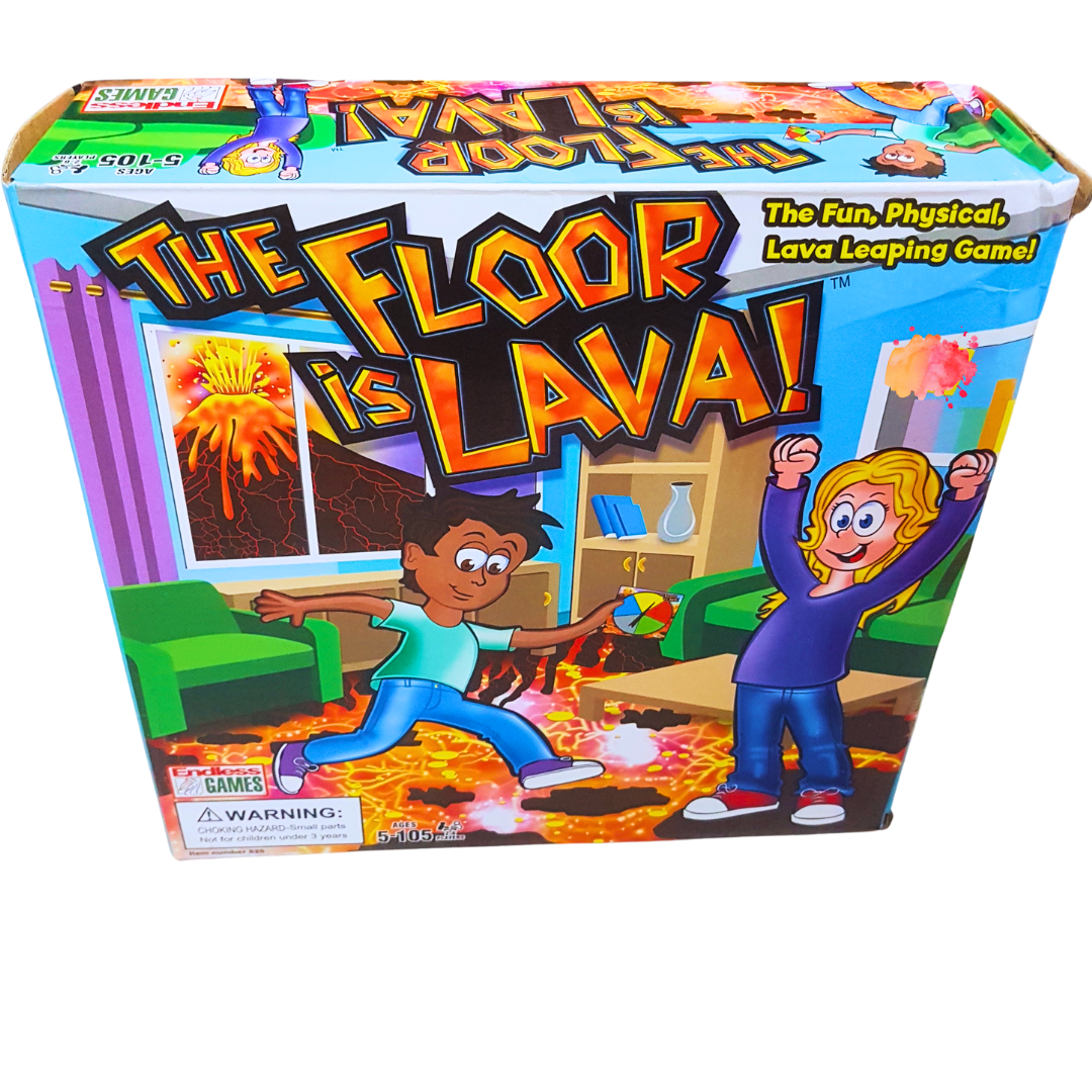 The Floor is Lava Board Game - Exciting Lava Leaping Fun for Ages 5+