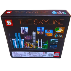 The Skyline – 908+ PCS City Landmark Building Set for Kids (6+)