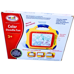 Color Doodle Fun Magnetic Drawing Board – Mess-Free Creative Doodle Toy for Kids (Ages 3+)