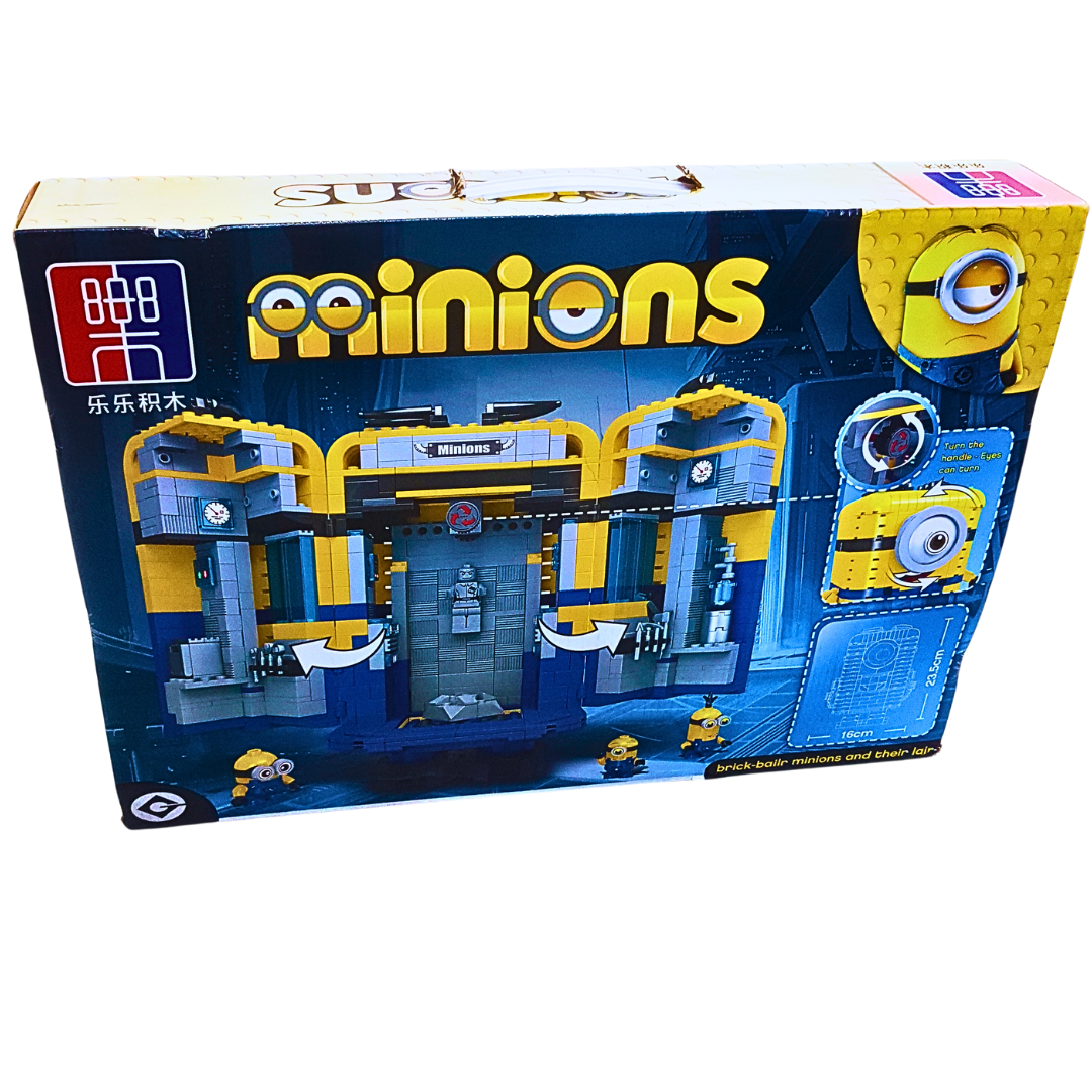 Minions Building Block Set – 1068-Piece DIY Construction Kit – Fun for Ages 6+