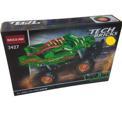 Tech Bricks Flame Buggy Building Set - 234+ Pieces, Ages 6+