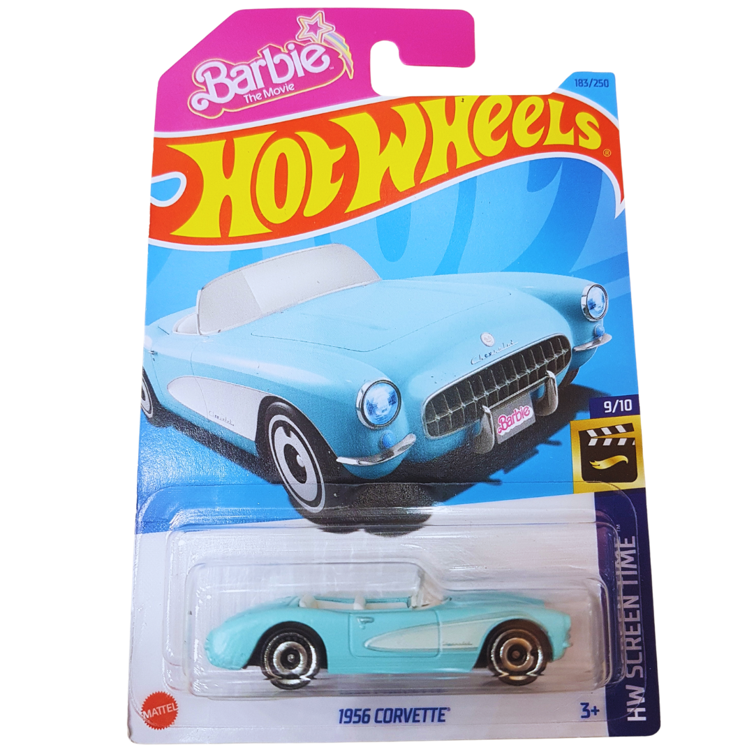 Hot Wheels Barbie 1956 Corvette Die-Cast Car