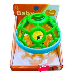 Baby Rattle Ball Toy – Soft & Safe Grip Sensory Play Ball for Infants & Toddlers