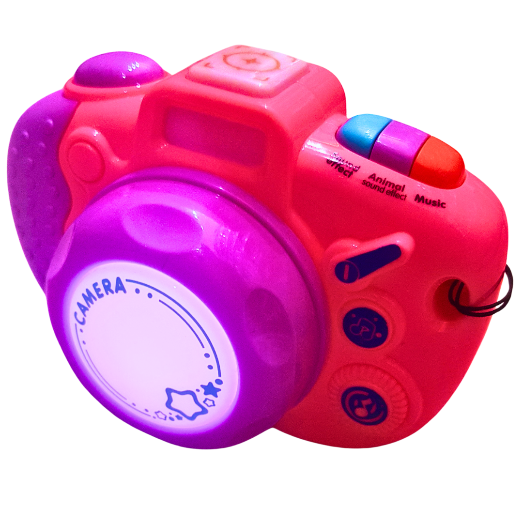 Musical Toy Camera with Flashing Lights and Fun Sound Effects – Perfect for Little Photographers