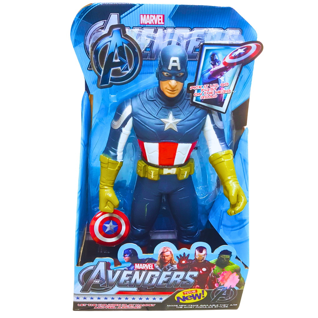 Marvel Avengers Captain America Action Figure - Ultimate Hero Playtime Fun