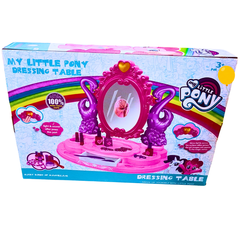 My Little Pony Dressing Table Set with Light & Sound – Perfect for Imaginative Play for Kids Aged 3+