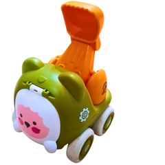 Cute Animal-Themed Mini Toy Cars with Functional Dump Bed – Educational and Fun! (Each Sold Separately)