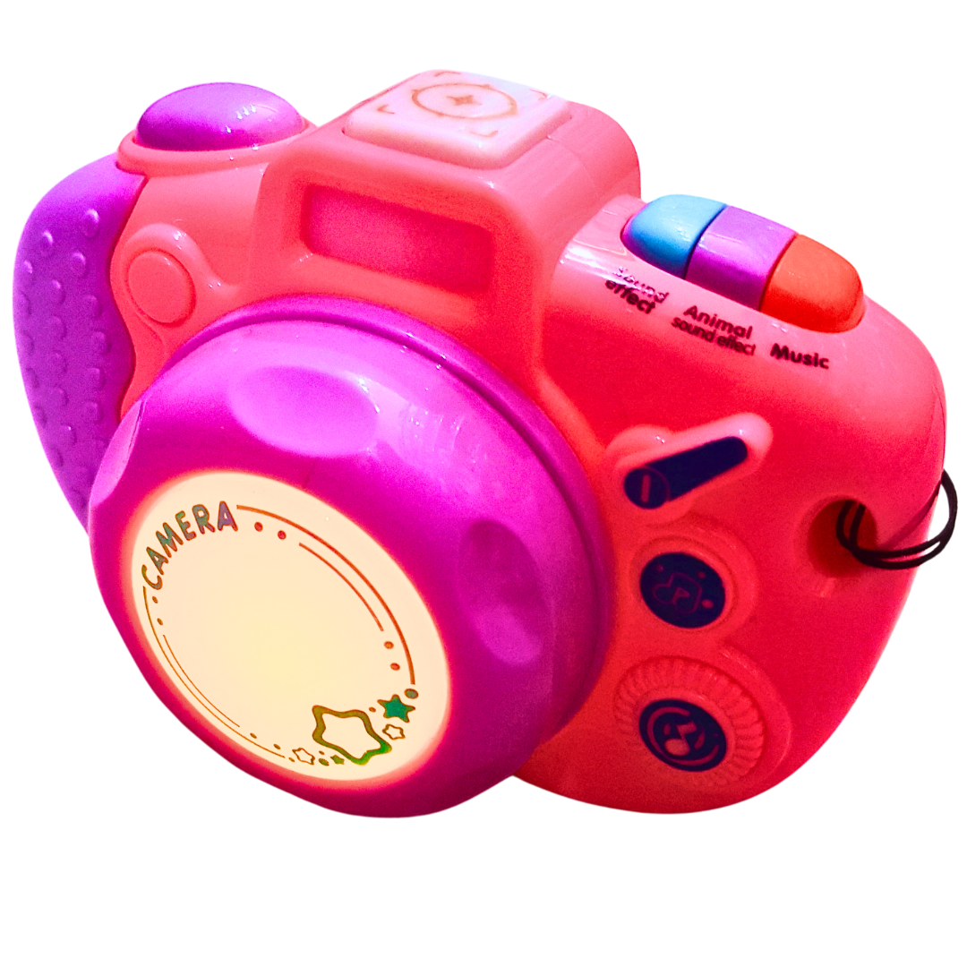 Musical Toy Camera with Flashing Lights and Fun Sound Effects – Perfect for Little Photographers