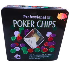 Professional Poker Chips Set - Complete Poker Game Kit for Enthusiasts