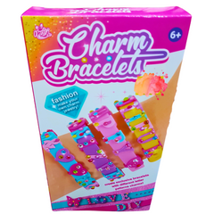 DIY Charm Bracelets Kit for Kids - Creative Jewelry Making Set