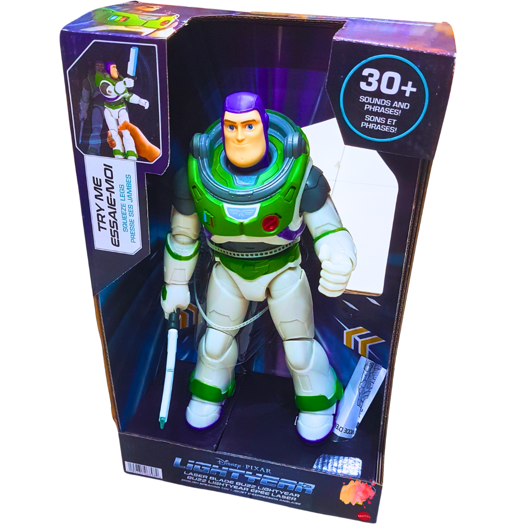 Buzz Lightyear Action Figure - 30+ Sounds and Phrases