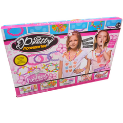 Pretty Accessories Beautiful Fashion Jewelry Making Kit - DIY Bead Set for Kids