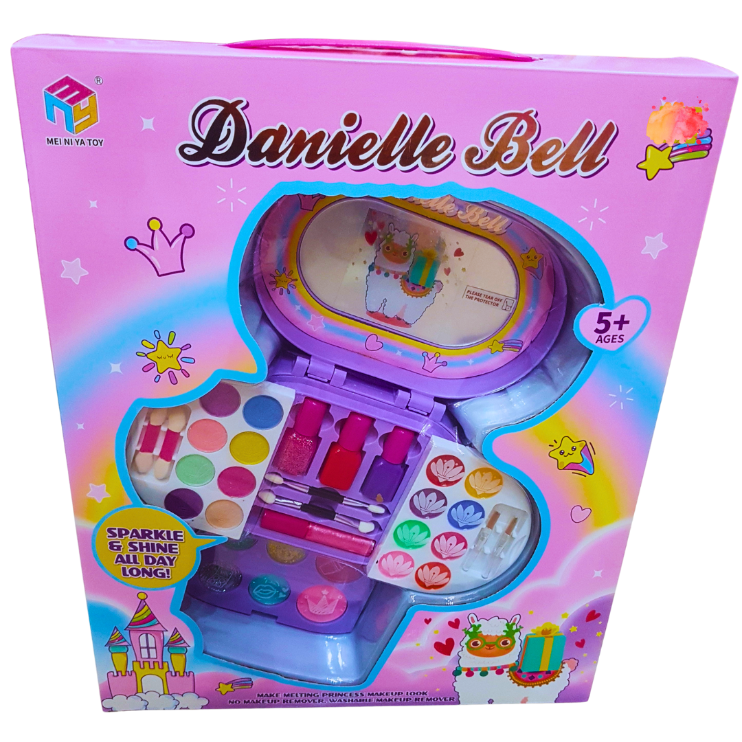 Danielle Bell Sparkle & Shine Makeup Set | Fun Cosmetic Play Kit for Kids - Ages 5+