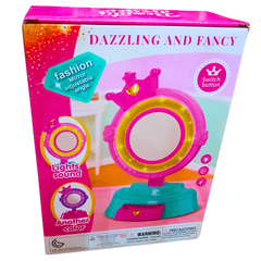 Dazzling and Fancy Beauty Dresser | Interactive Fashion Mirror with Lights and Sound for Kids - Ages 3+