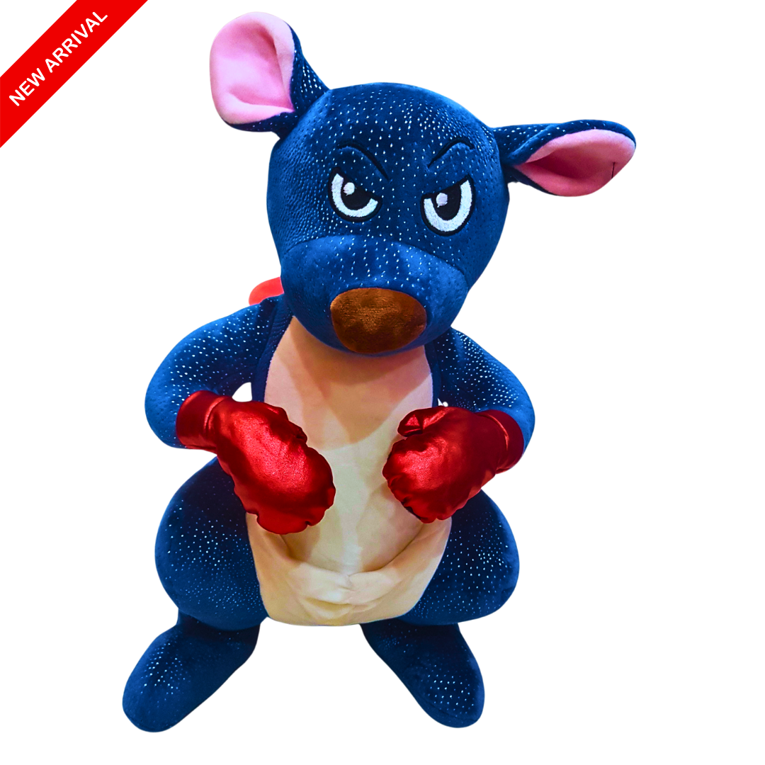 Boxing Kangaroo Plush Toy – Soft and Playful Stuffed Animal for Kids