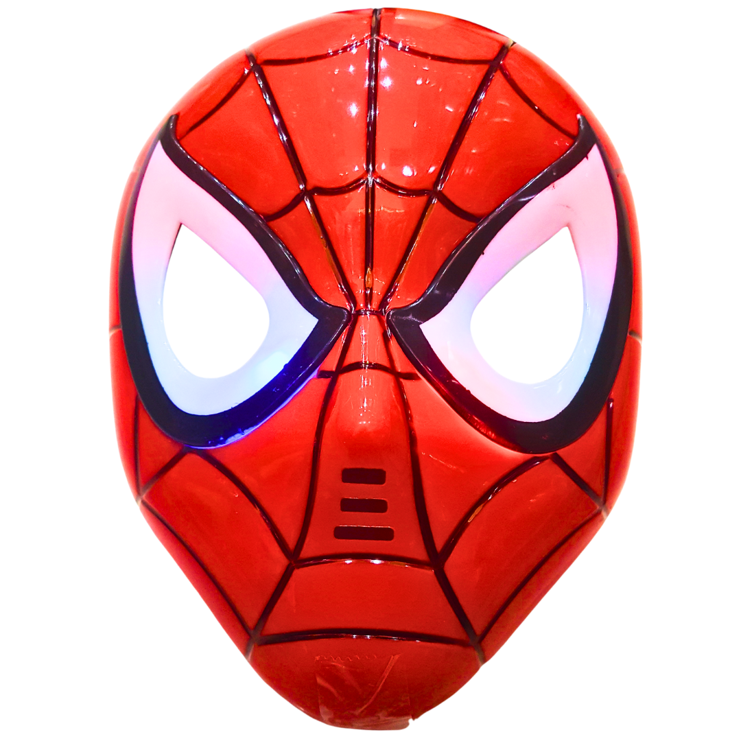 Spider-Man Hero Mask for Kids – Iconic Superhero Costume Accessory with Light-Up Eyes – For Ages 3+