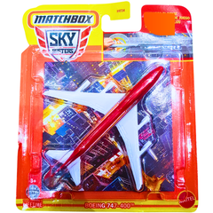 Matchbox Sky Busters Boeing 747-400 Diecast Airplane (Ages 3+)