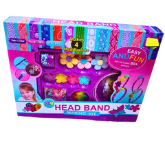 DIY Headband Making Kit for Kids | Create 4 Stylish Headbands | Fun Arts & Crafts Set