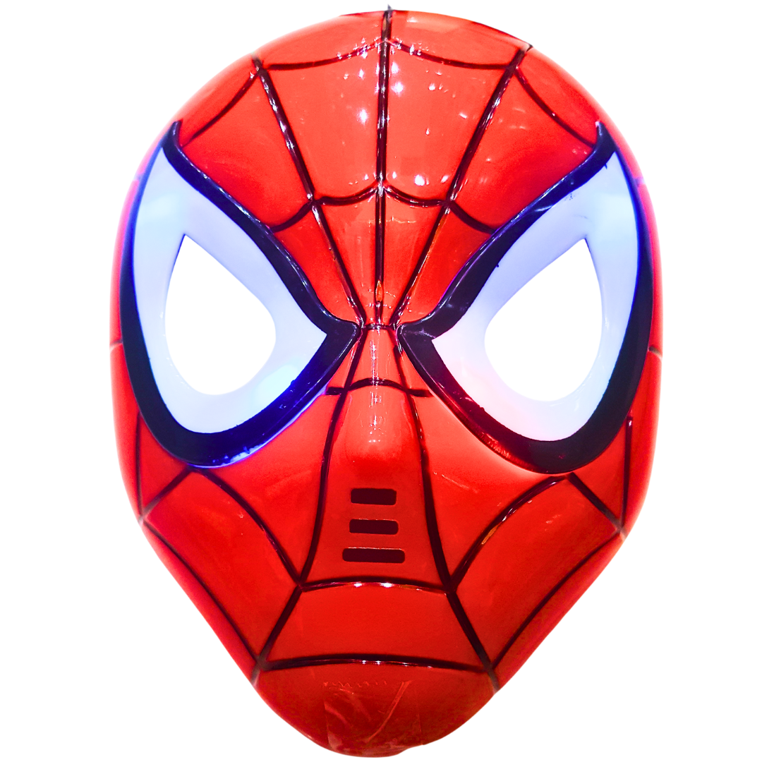 Spider-Man Hero Mask for Kids – Iconic Superhero Costume Accessory with Light-Up Eyes – For Ages 3+