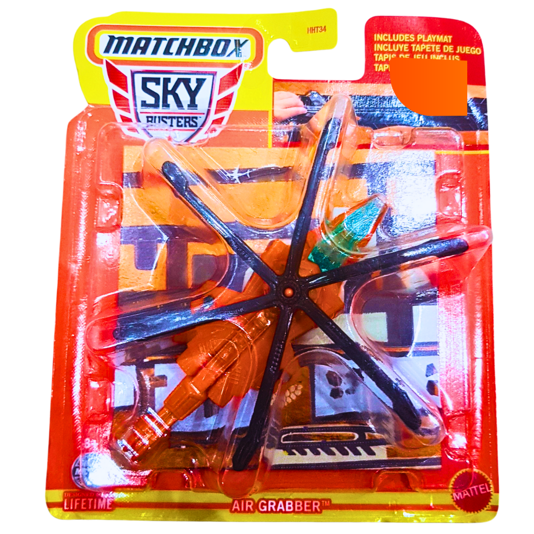 Matchbox Sky Busters Air Grabber with Playmat (Ages 3+)