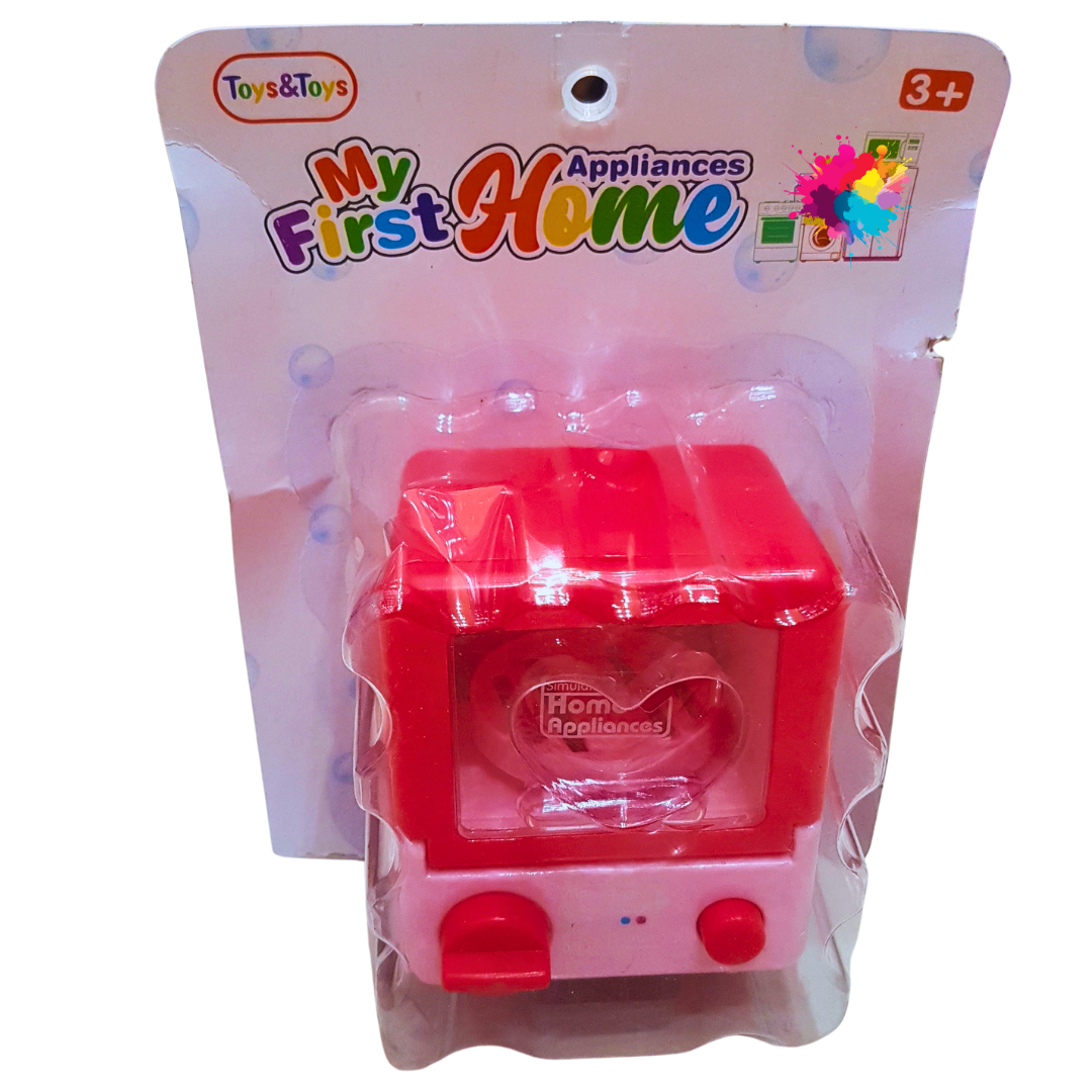 My First Home Appliance - Mini Toy Washing Machine for Kids Aged 3+