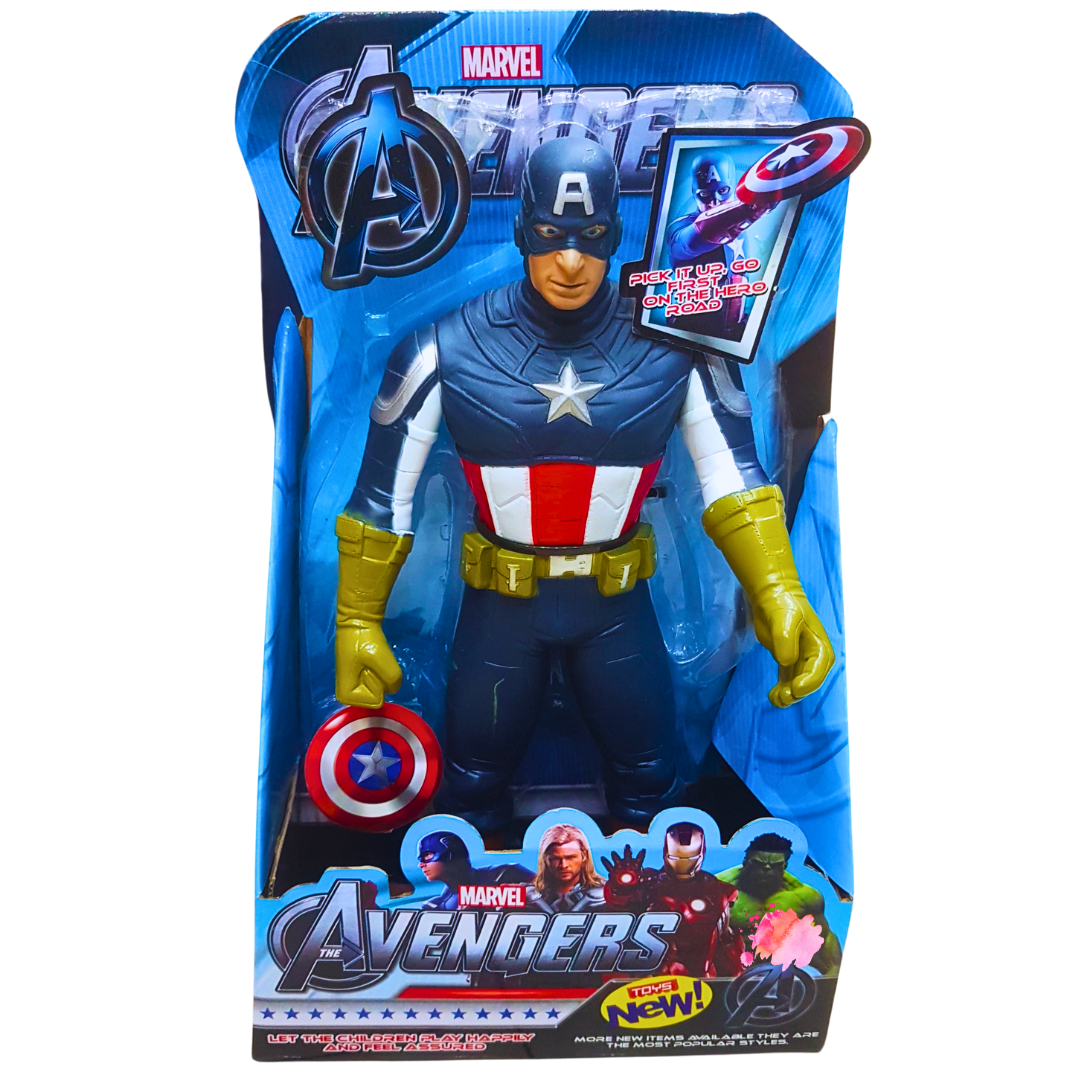 Marvel Avengers Captain America Action Figure - Ultimate Hero Playtime Fun