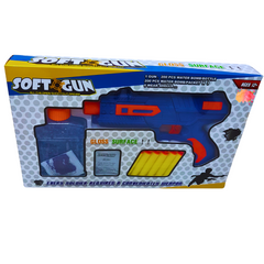 Soft Gun Toy Set with Water Bombs and Darts - Gloss Surface Shooter for Kids - Ages 12+