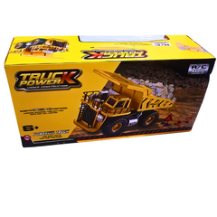 Powerful RC Dump Truck Toy for Kids – 2.4GHz Remote Control Construction Truck (1:14 Scale)