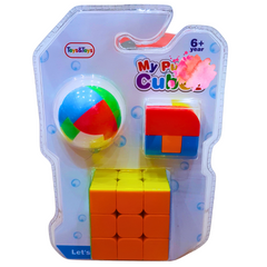 My Puzzle Cube Set - Engaging Brain Teasers for Kids 6 Years+