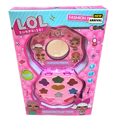 LOL Surprise! Fashion Fiesta Kids Makeup Set – Fun &amp; Safe Cosmetic Kit for Girls (Ages 3+)