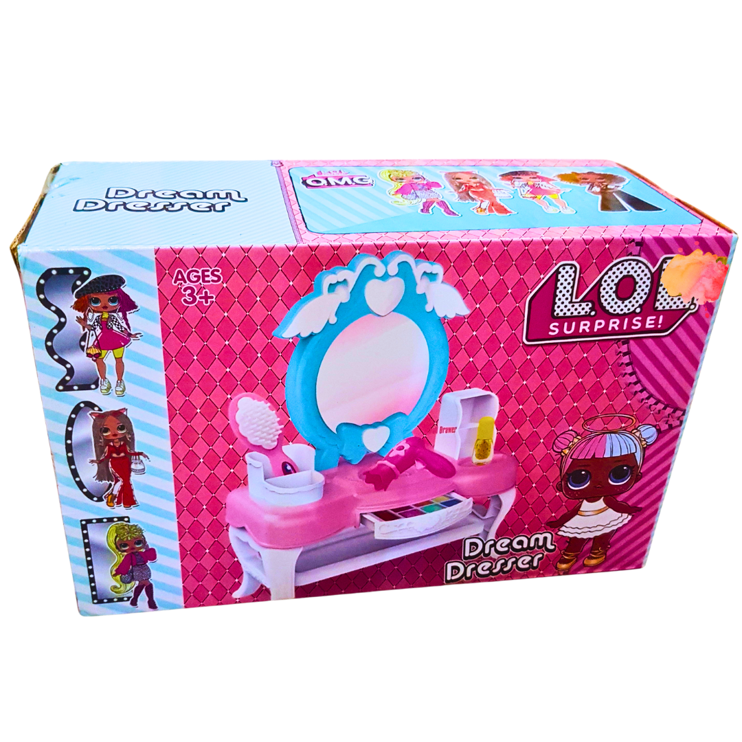 LOL Surprise Dream Dresser - Pretend Play Vanity Set for Kids Ages 3+