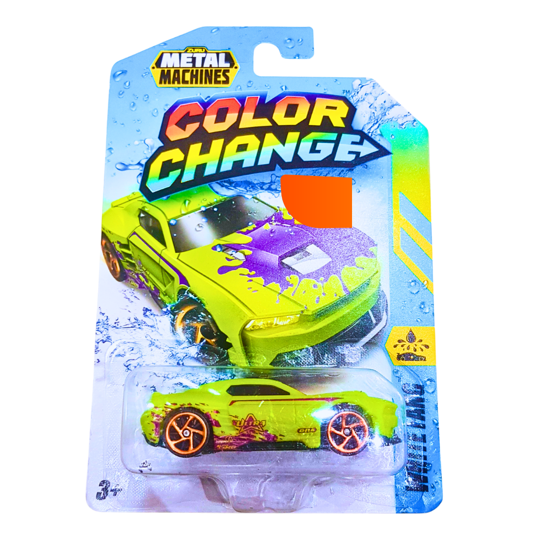 Zuru Metal Machines Color Change Toy Car - Fun & Interactive Water-Activated Design for Kids (3+)