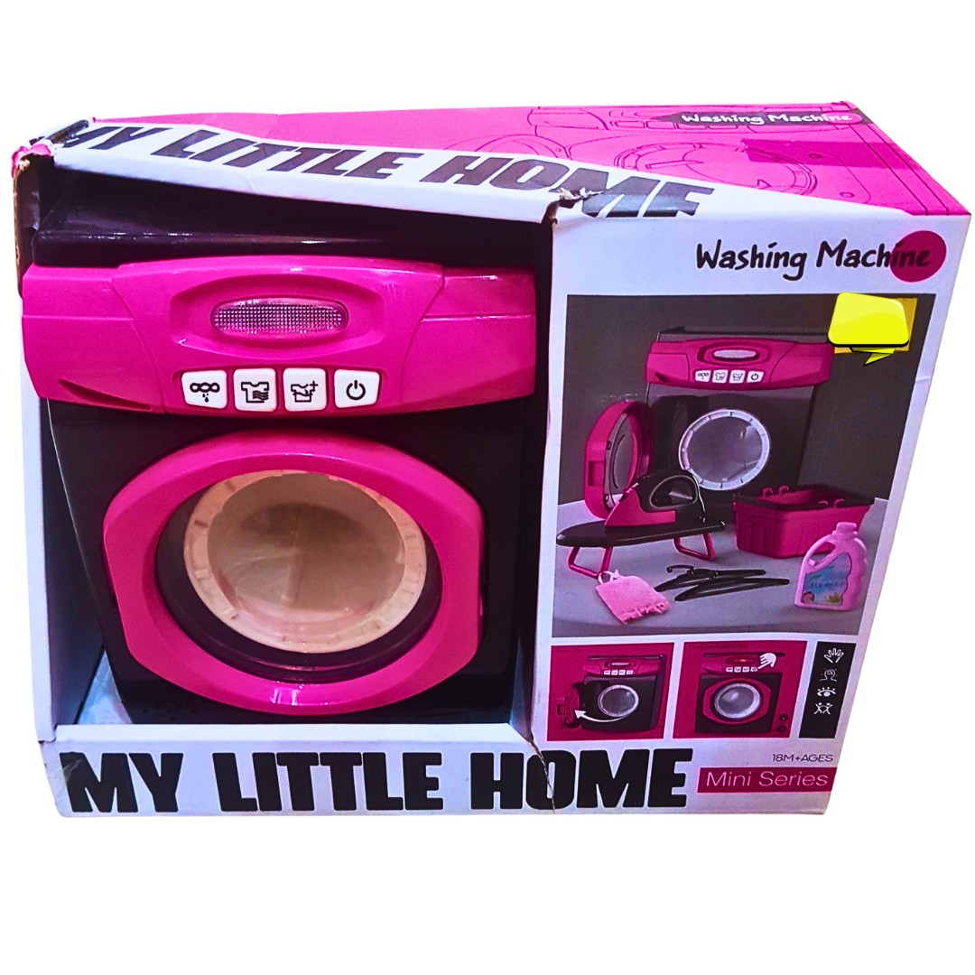 My Little Home Mini Washing Machine Toy | Pretend Play Household Appliance for Kids | Fun Role-Play Set