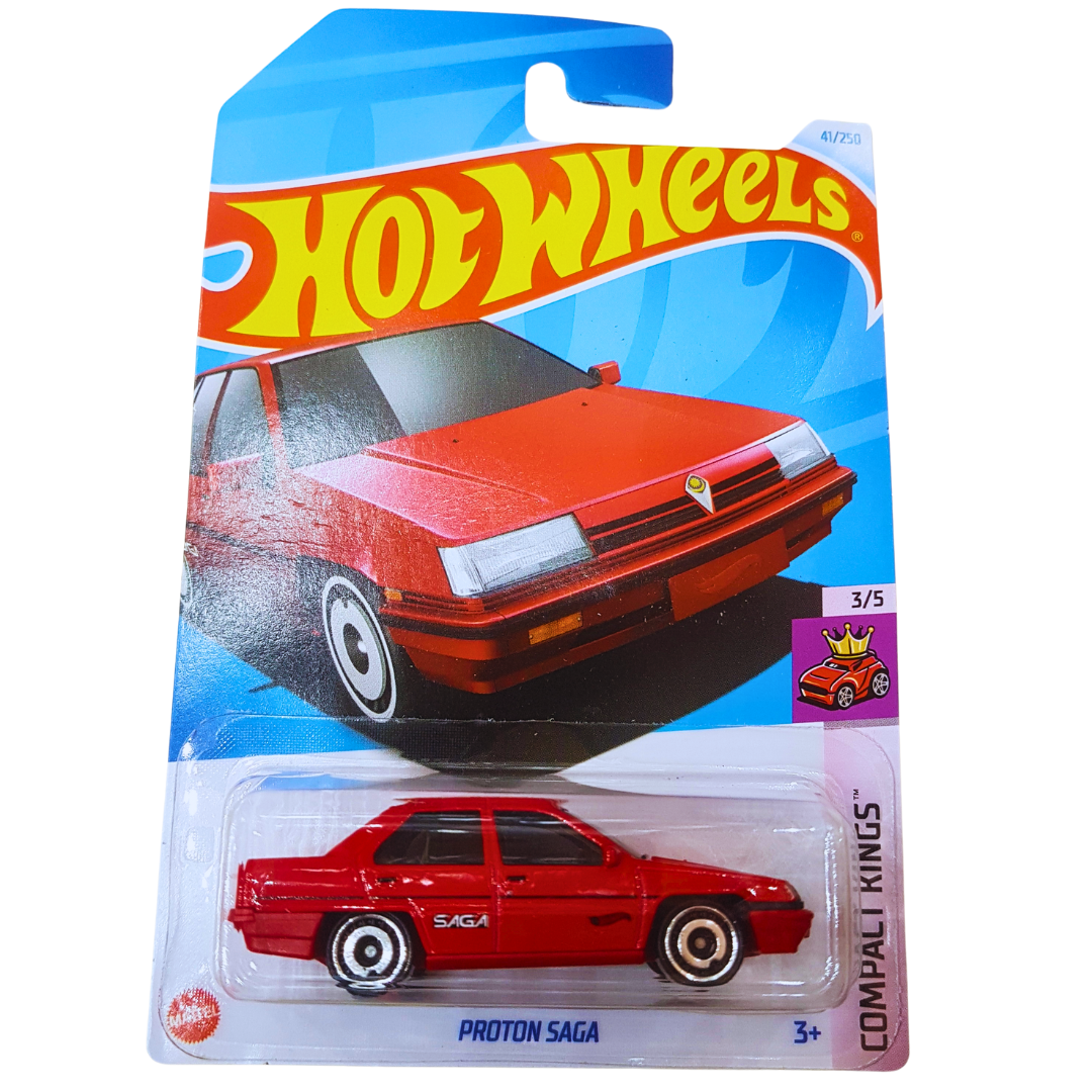 Hot Wheels Proton Saga Die-Cast Car - Compact Kings Series