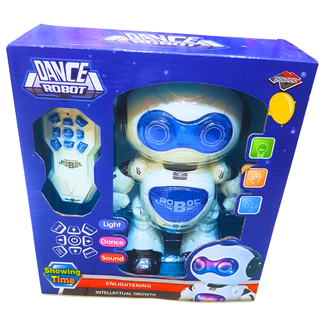 Interactive Dance Robot Toy with Lights & Music | Remote-Controlled | Ages 3+