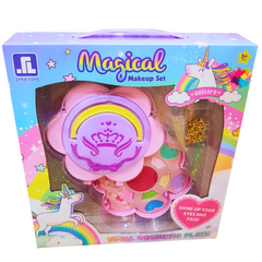 Magical Unicorn Makeup Set - Total Cosmetic Plate for Kids Ages 5+