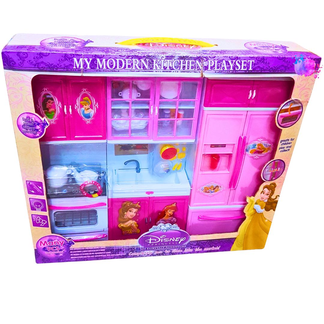 Disney Princess My Modern Kitchen Playset - Magical Kitchen Fun for Kids