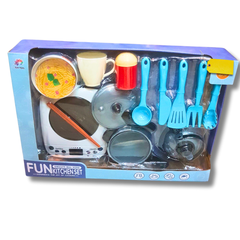 Fun Kitchen Set – Realistic Pretend Cooking Playset for Kids