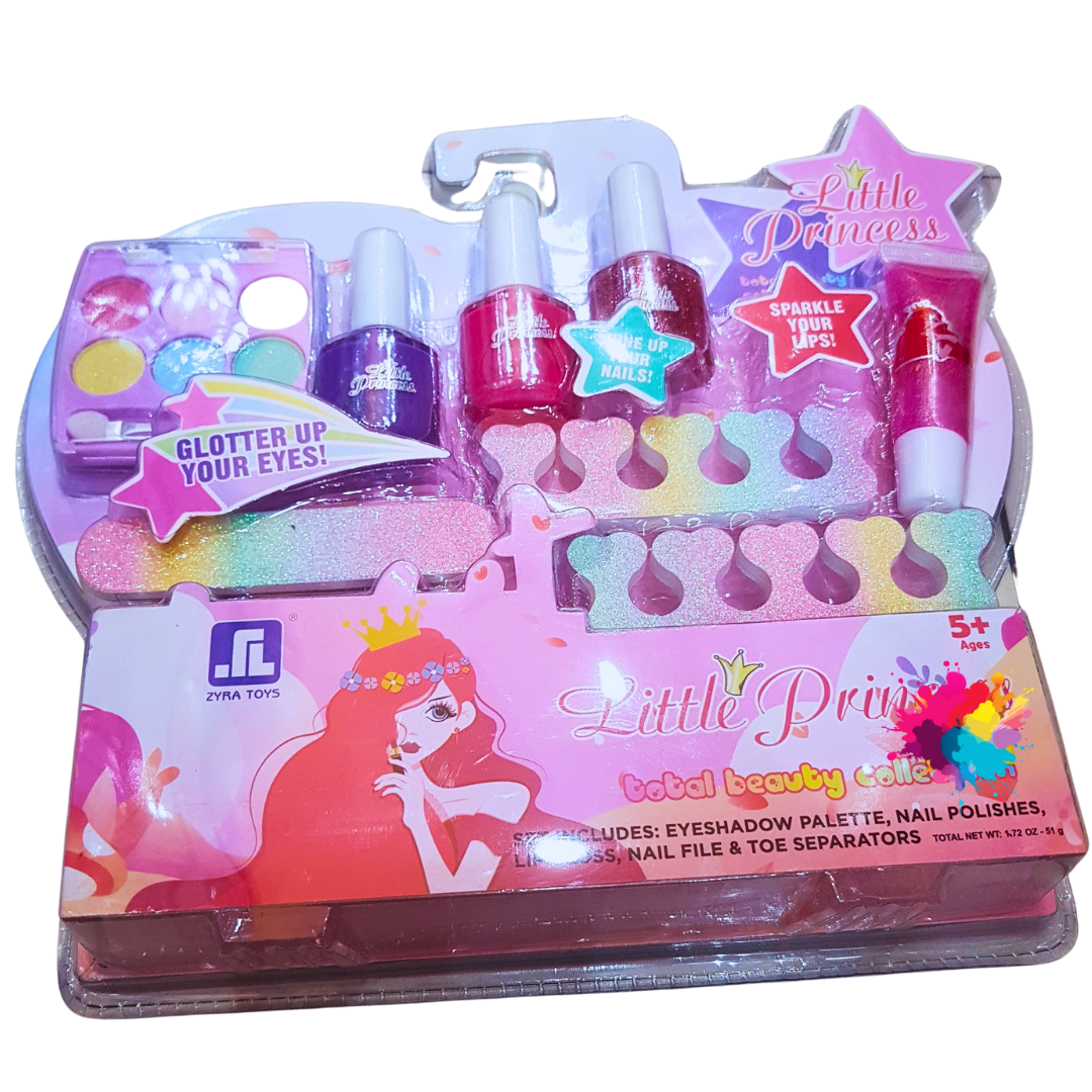 Little Princess Total Beauty Make-Up Set for Kids | Pretend Play Cosmetics Kit | Ages 5+