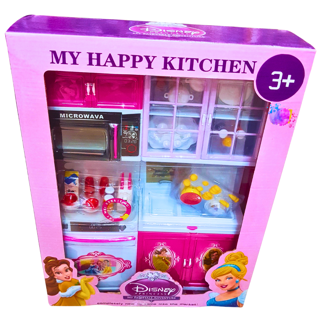 Disney Princess My Happy Kitchen Playset - Magical Kitchen Adventure for Kids