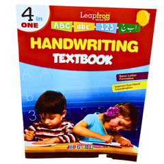 4 in 1 Handwriting Textbook – Leapfrog Series | ABC, 123, اردو Writing Practice for Kids | Improve Eye-Hand Coordination