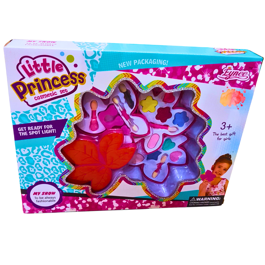 Little Princess Cosmetic Set - Pretend Play Makeup Kit for Girls Ages 3+