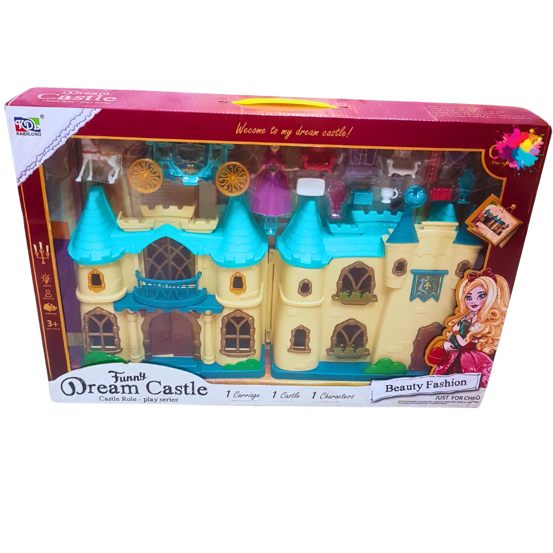 Funny Dream Castle Playset – Magical Castle Role-Play Series